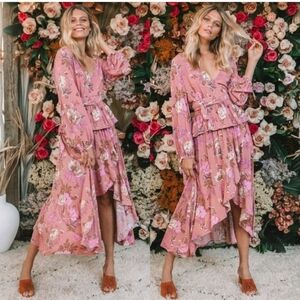 Spell & The Gypsy Collective Rosa Wrap Skirt.